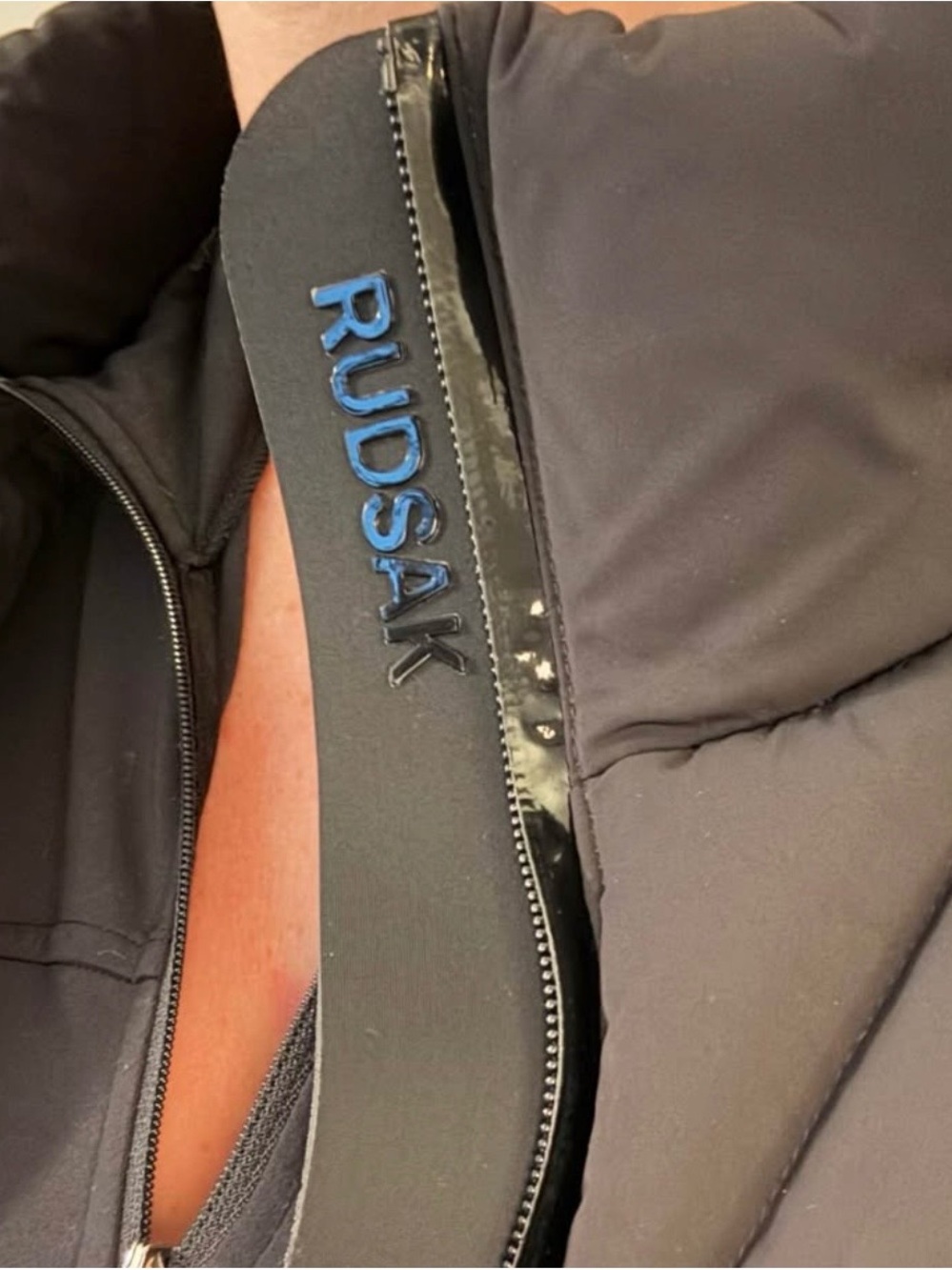 RUDSAK Black Puffer Jacket - Picture 4 of 6